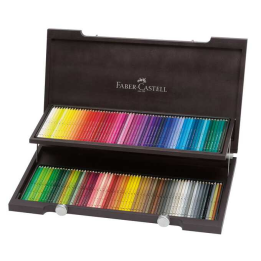 Kredki akwarelowe Albrecht Dürer Faber-Castell - 120 kolorów/ drewniana kaseta