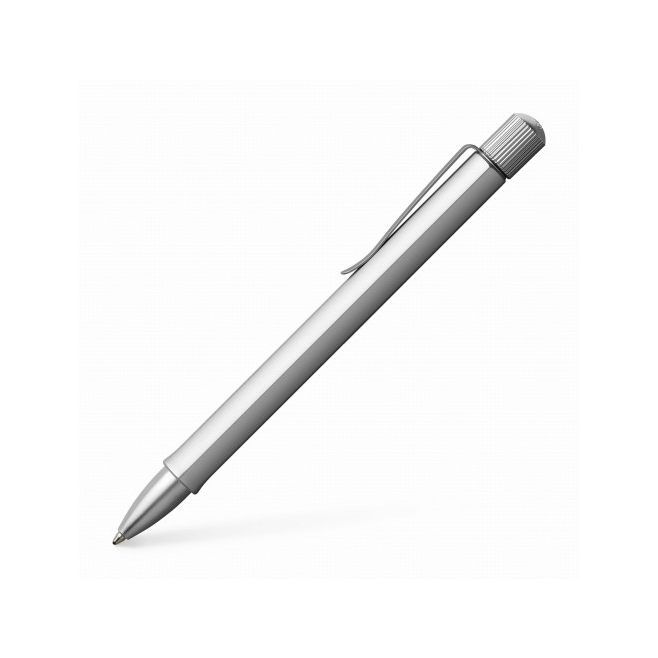 Długopis Hexo Faber-Castell- srebrny