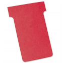 Karteczki T-Card Nobo, rozmiar 2 czerwone/100szt.
