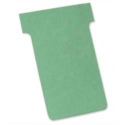 Karteczki T-Card Nobo, rozmiar 2 zielone/100szt.
