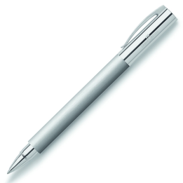 Pióro kulkowe Ambition Faber-Castell - Metal, srebrny