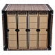 Pudło archiwizacyjne Fellowes Banker Box Woodgrain  - brązowe/2szt.