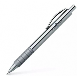 Ołówek automatyczny Essentio Metal Faber-Castell - błyszczący, srebrny