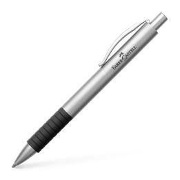Długopis Faber-Castell Essentio Metal - błyszczący, srebrny
