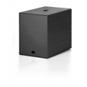 Pojemnik z 7 szufladami z osłoną IDEALBOX - czarny