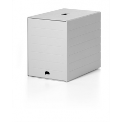 Pojemnik z 7 szufladami z osłoną IDEALBOX - szary