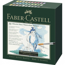 Pisaki akwarelowe dwustronne Faber Castell Albrecht Dürer - 30 kolorów