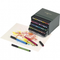 Pisaki artystyczne Faber-Castell - PITT ARTIST PEN - Brush Studio Box - 60 kolorów