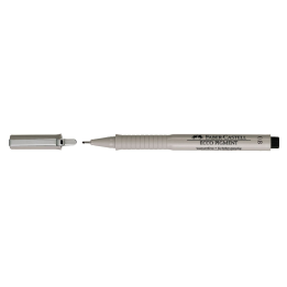 Cienkopis pigmentowy Ecco Faber-Castell 0,8mm - czarny