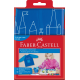 Fartuszek Faber Castell do malowania - niebieski