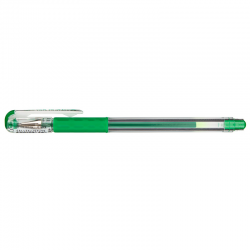 Długopis żelowy Pentel K116 - zielony
