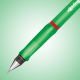 Ołówek techniczny Rotring Visuclick 0,7 mm  - zielony