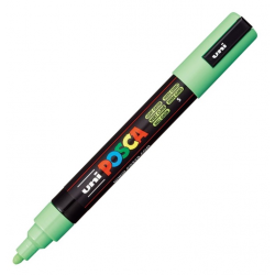 Marker z tuszem pigmentowym Uni POSCA PC-5M - jasno-zielony