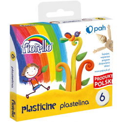 Plastelina Fiorello - 6 kolorów