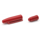 Marker permanentny dwustronny Sharpie Twin Tip - czerwony