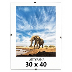 Antyrama plexi/szkło akrylowe format 30 x 40 cm
