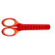 Nożyczki Faber Castell Grip 13,5 cm - czerwone
