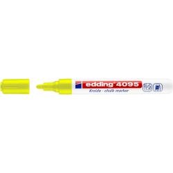 Marker kredowy Edding 4095 - żółty neonowy