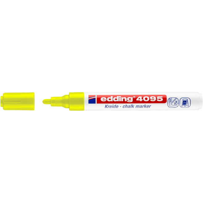 Marker kredowy Edding 4095 - żółty