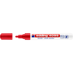 Marker kredowy Edding 4095 - czerwony
