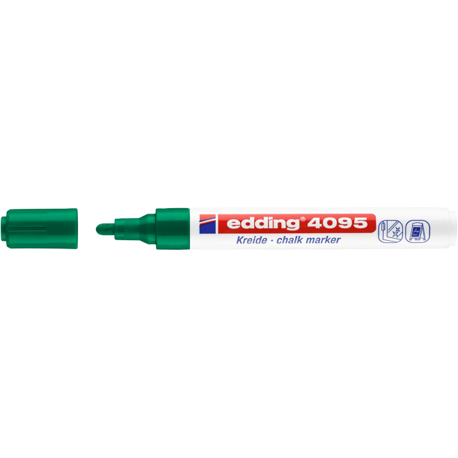 Marker kredowy Edding 4095 - jasny zielony