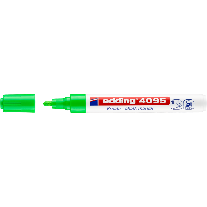 Marker kredowy Edding 4095 - jasny zielony