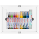 Markery akrylowe Edding Basic - zestaw 12 kolorów