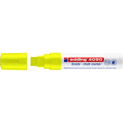 Marker kredowy Edding 4090 - żółty neonowy