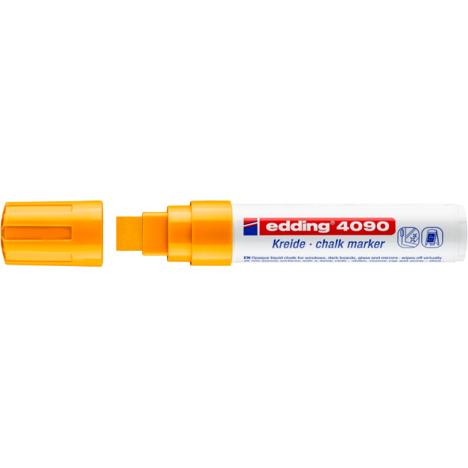 Marker kredowy Edding 4090 - pomarańczowy neonowy