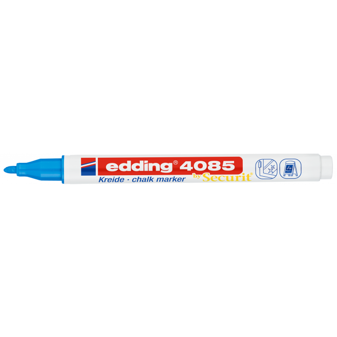 Marker kredowy Edding 4085 - niebieski