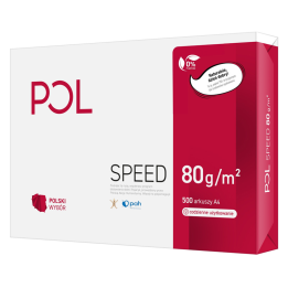 Papier ksero Polspeed 80g - A4 - 1 ryza (500 arkuszy)