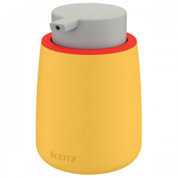 Pojemnik na płyn do dezynfekcji Leitz Cosy - żółty