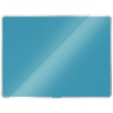 Szklana tablica magnetyczna Leitz Cosy 60x40cm - niebieska