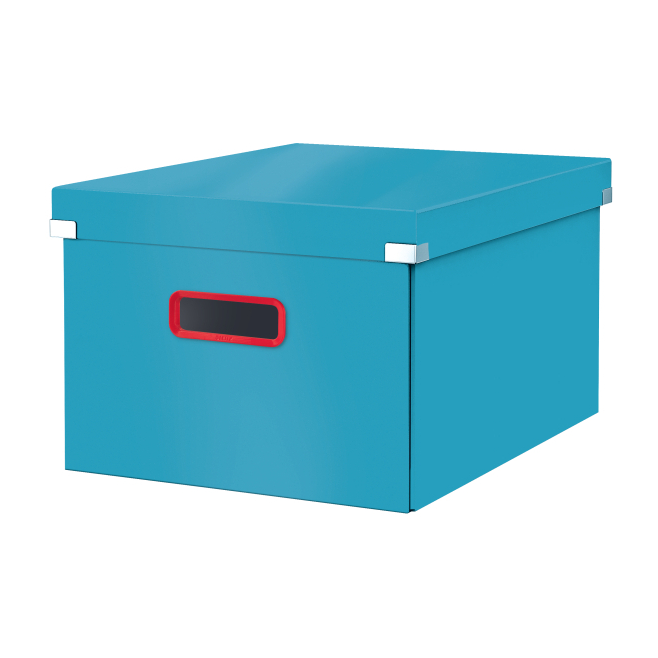 Pudełko do przechowywania Leitz Click & Store Cosy, średnie - niebieskie