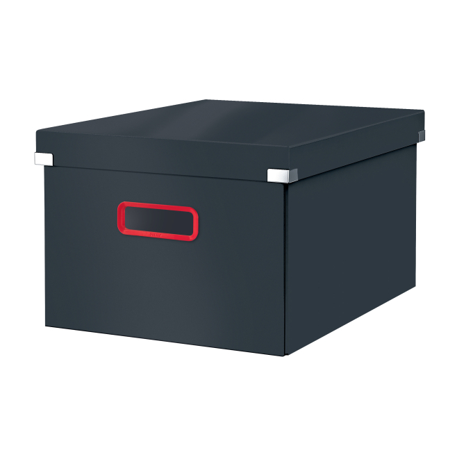 Pudełko do przechowywania Leitz Click & Store Cosy, średnie - szare