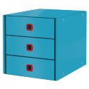 Pojemnik z 3 szufladami Leitz Click & Store Cosy - niebieski