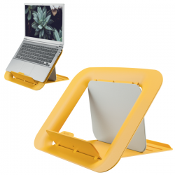 Podstawka pod laptopa Leitz Ergo Cosy - żółta