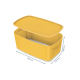 MyBox Cosy mały pojemnik z pokrywką - żółty