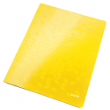 Skoroszyt kartonowy WOW Leitz - żółty