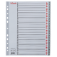 Przekładki plastikowe Esselte A4 Maxi numeryczne 1-31 - szare