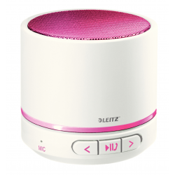 Mini głośnik Leitz WOW z bluetoothem - różowy