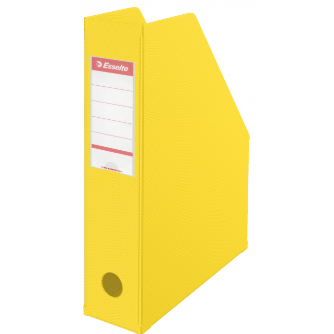 Pojemnik składany na dokumenty Esselte Vivida 70mm - żółty