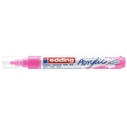 Marker akrylowy Edding 5100 - neonowy różowy