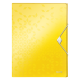 Teczka z gumką PP Leitz WOW, 30 mm - żółta