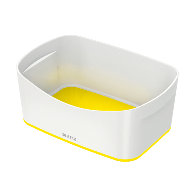 Pojemnik Leitz MyBox - biało-żółty