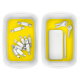 Pojemnik Leitz MyBox - biało-żółty