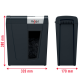 Niszczarka Rexel Secure MC4 Whisper-Shred™ - P4, mikrościnki 2x15mm