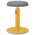 Ergonomiczny stołek Leitz Ergo Cosy - żółty