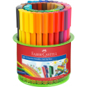 Pisaki Faber-Castell Connector - Przybornik - 45 kolorów