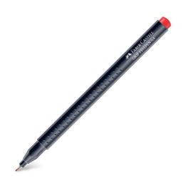 Cienkopis Faber-Castell GRIP 0,4 mm - czerwony